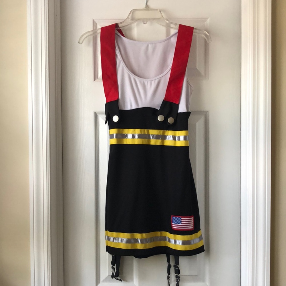 Firewoman halloween costume dress